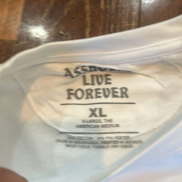 Assholes live forever, crewneck sweatshirt NWOT XL (2500) - Picture 3 of 4